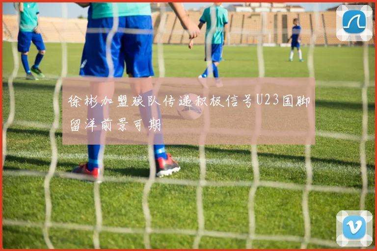 徐彬加盟狼队传递积极信号U23国脚留洋前景可期